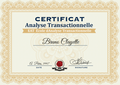 Certificat Annalyse Transactionnelle
